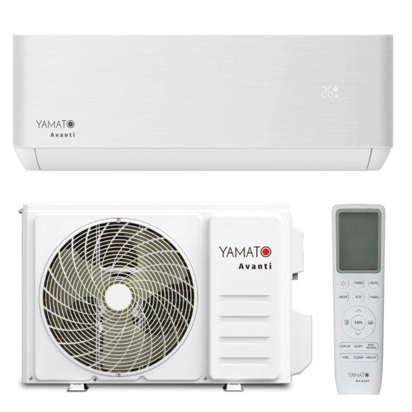 Aer conditionat inverter Yamato Avanti YW12T3n 12000 BTU, Kit instalare inclus